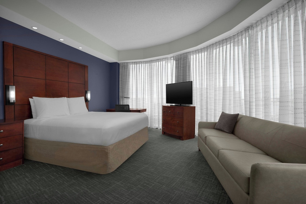 استوديو ركني بسرير كينج مع أريكة، RESIDENCE INN BY MARRIOTT PORTLAND DOWNTOWN WATERFRONT 4/7