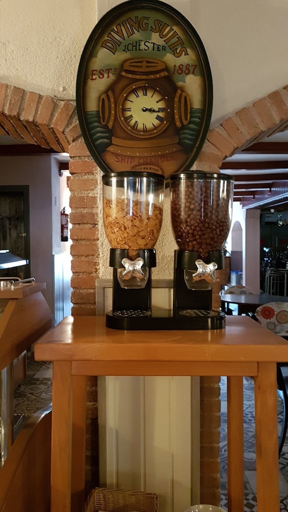 Lobby at Hostal Isabel, BLANES
