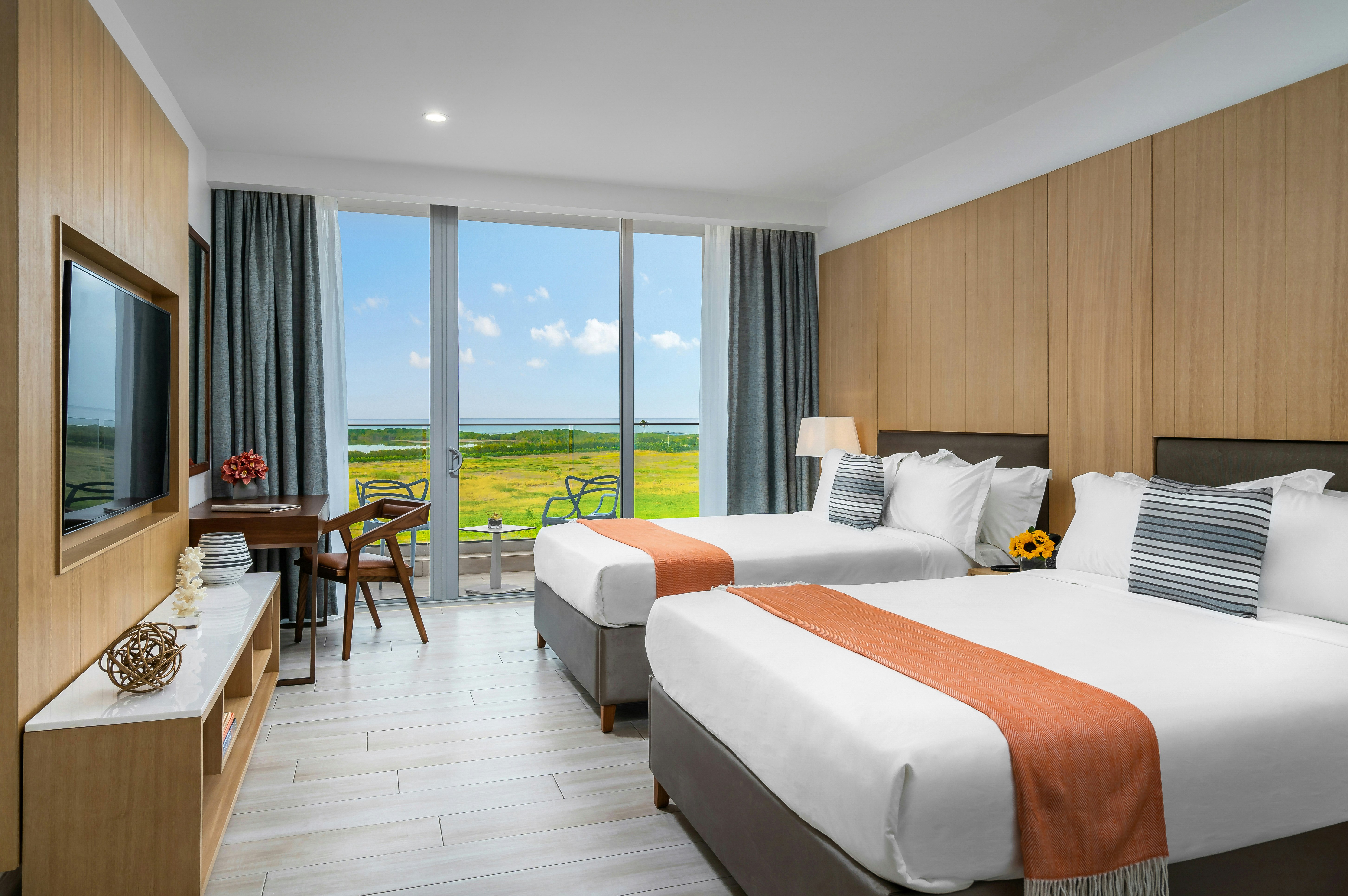 Room, Double Bed, Sea Side