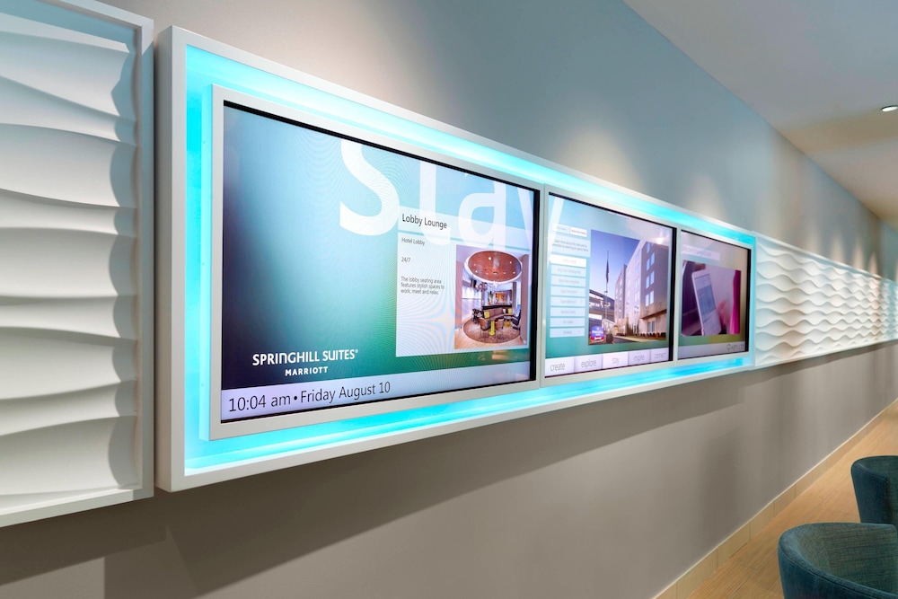 Lobby at SpringHill Suites by Marriott Atlanta Airport Gateway, ATLANTA - GA