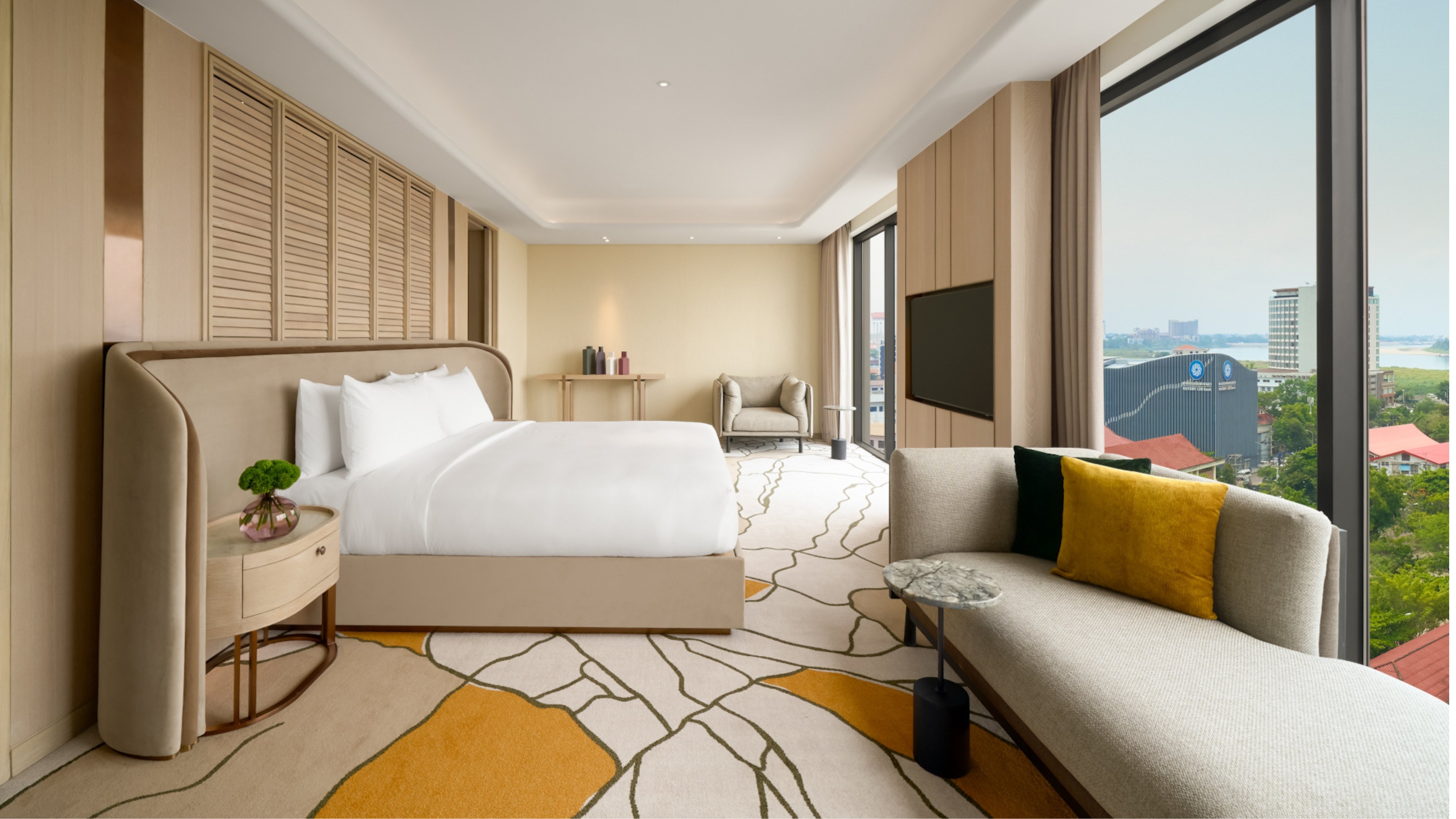 1 Bedroom, Suite, Mekong View, Kitchenette, High Floor