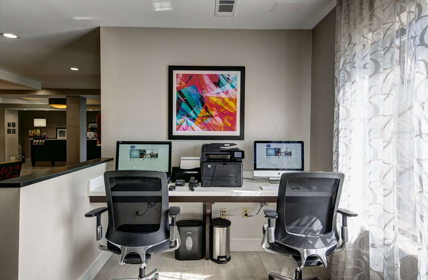 work area