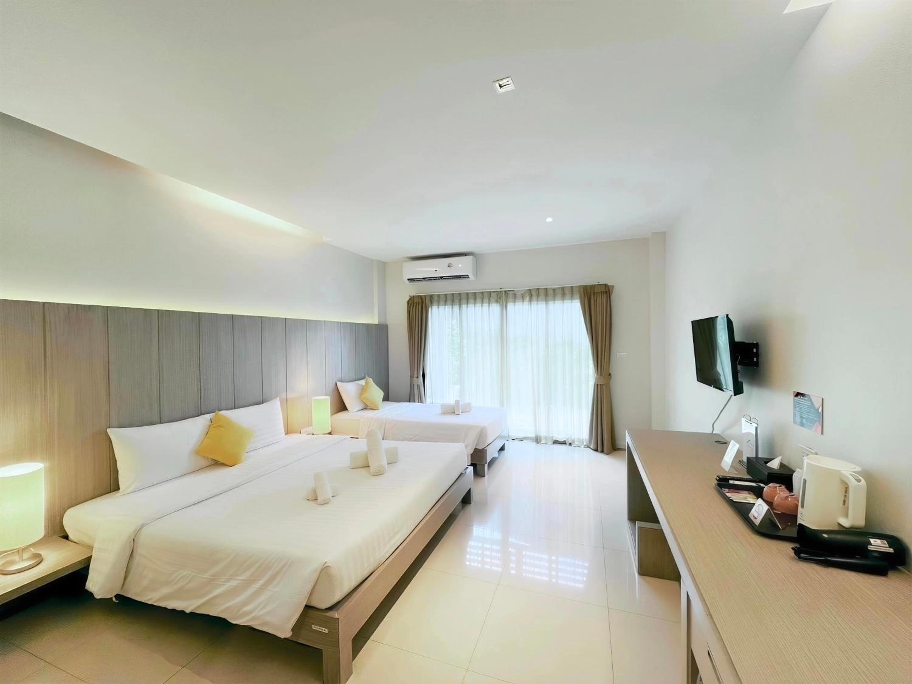 غرفة ديلوكس ثلاثية، Phu Ke Ta the Hip Serviced Apartment And Hotel 3/3