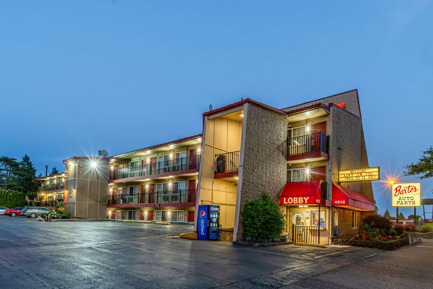 Motel6 Portland, OR – Southeast 7/26
