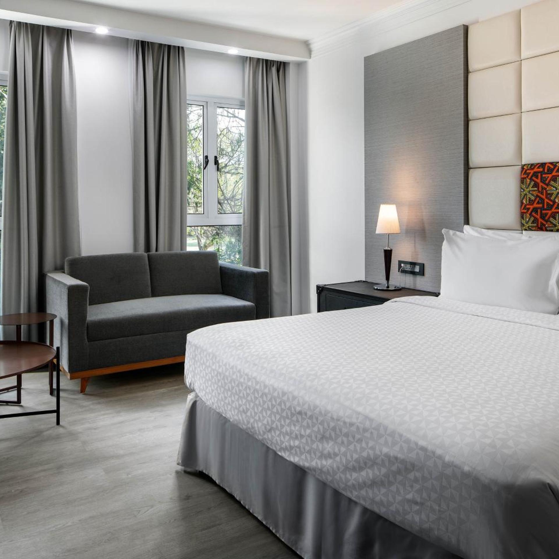 Deluxe, King Bed, Partial View