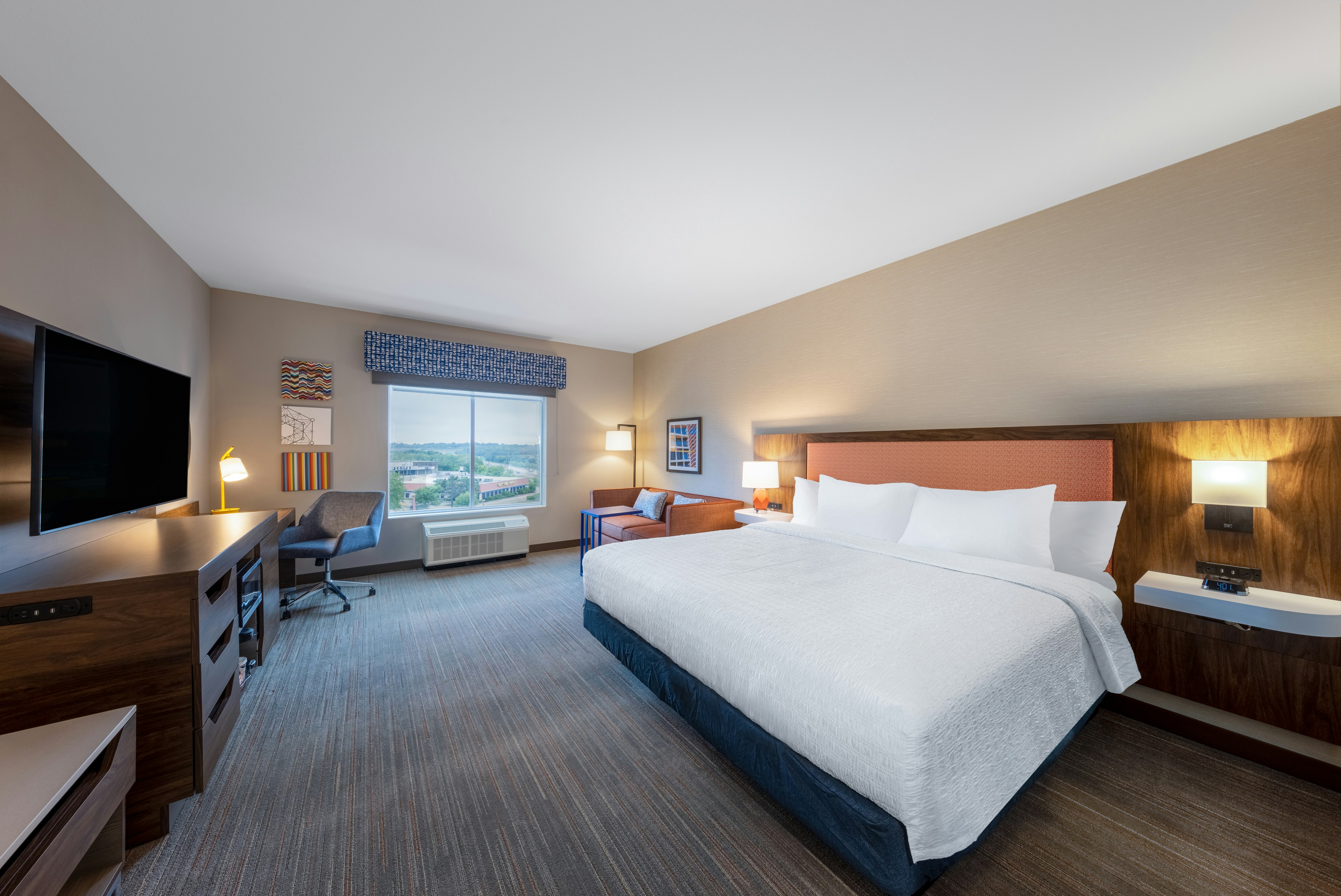 ROOM, KING BED, SOFA