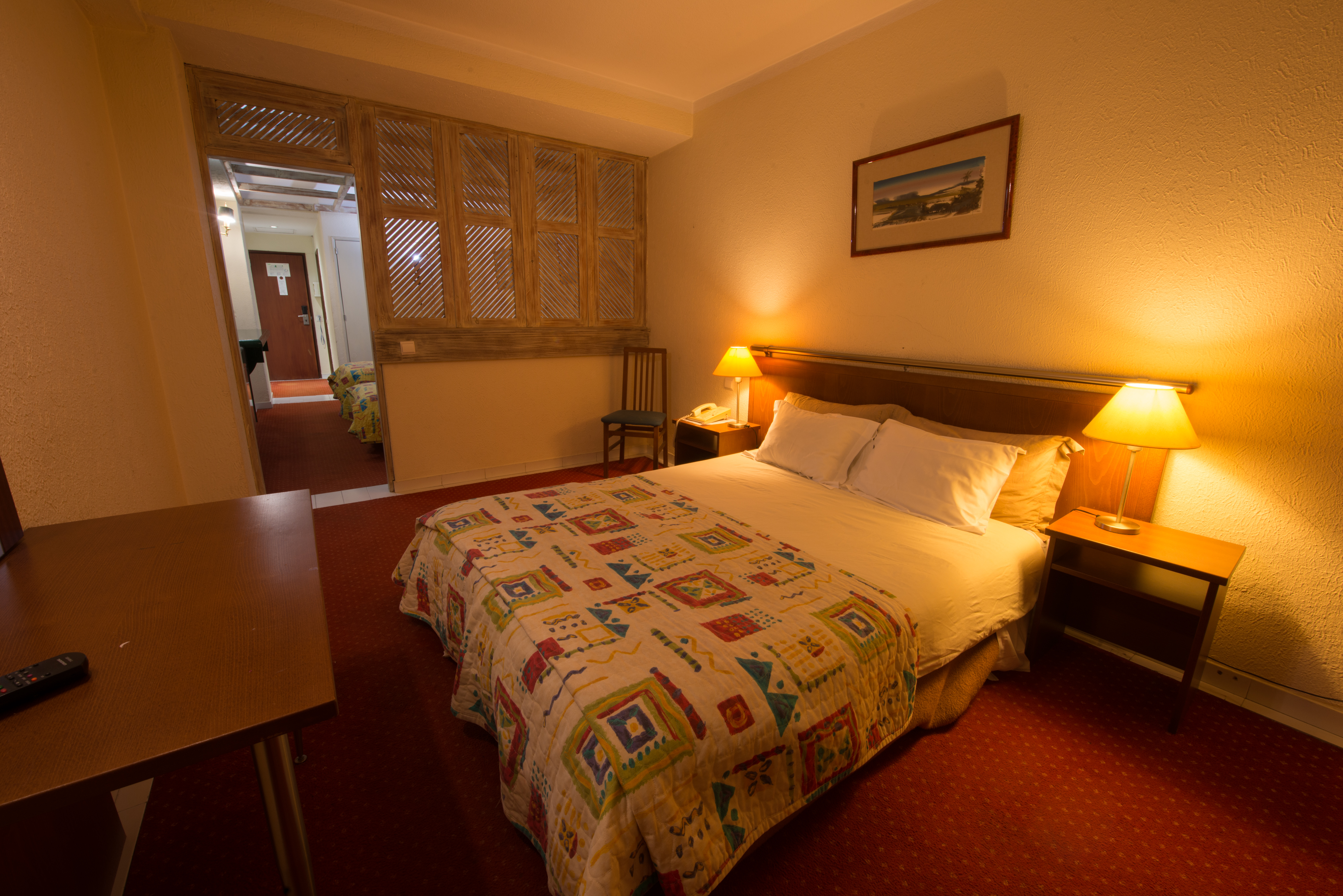 غرفة عائلية بسرير كوين وسريرين منفصلين، Amazonia Lisboa Hotel 6/9