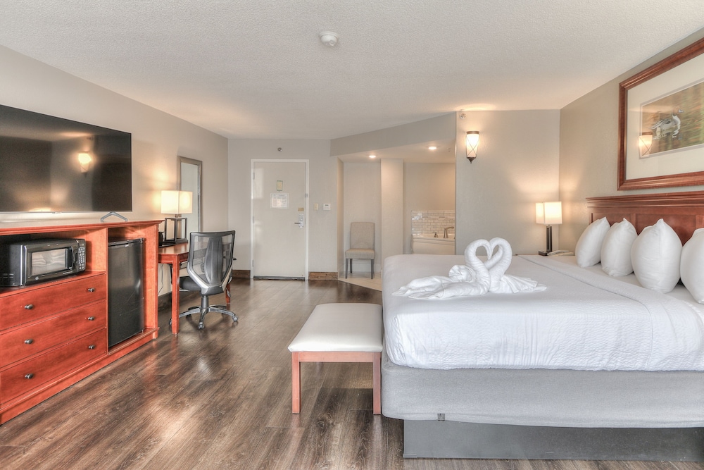 MINI, SUITE, KING BED, JETTED TUB
