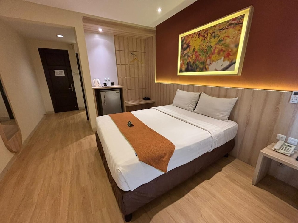 غرفة تنفيذية بسرير كوين بشرفة، D'Bamboo Suites 4/10
