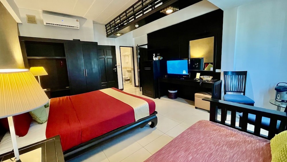 غرفة عائلية بسريرين منفصلين، Siam Piman Hotel 3/10