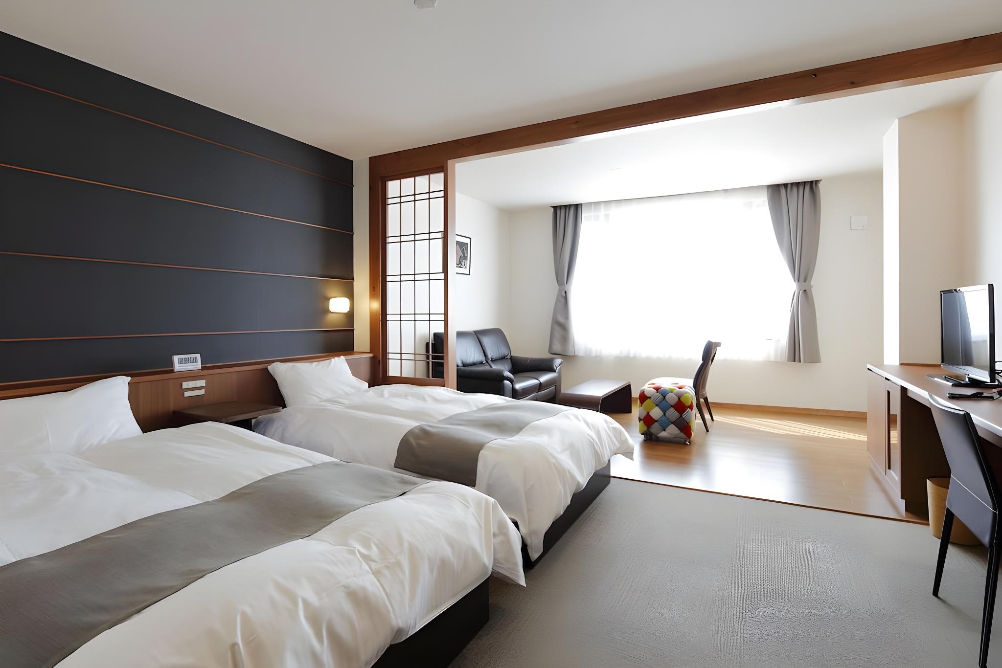 Semi Room, 2 Semi Double Beds