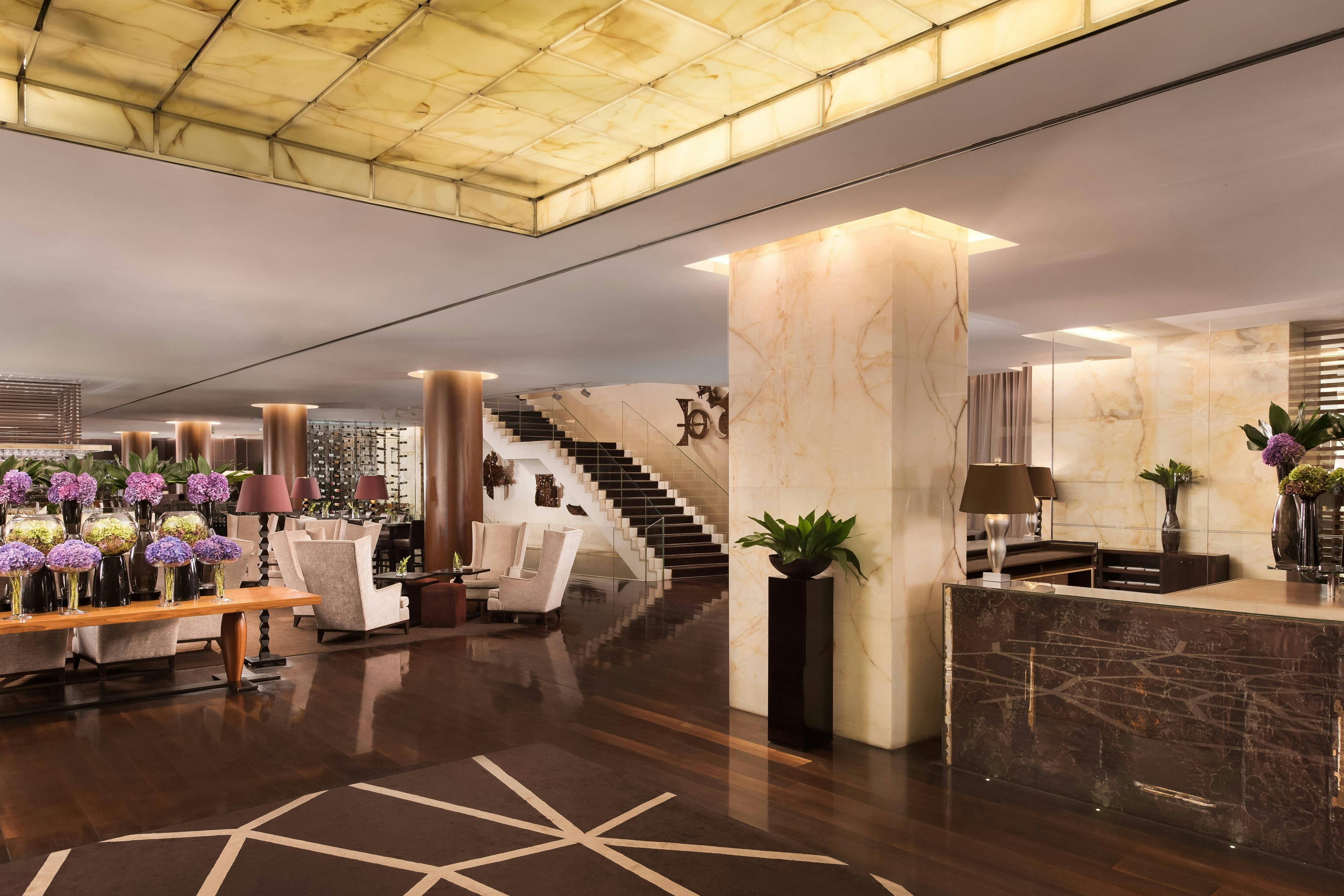 Lobby at SHERATON LISBOA HOTEL AND SPA, LISBON