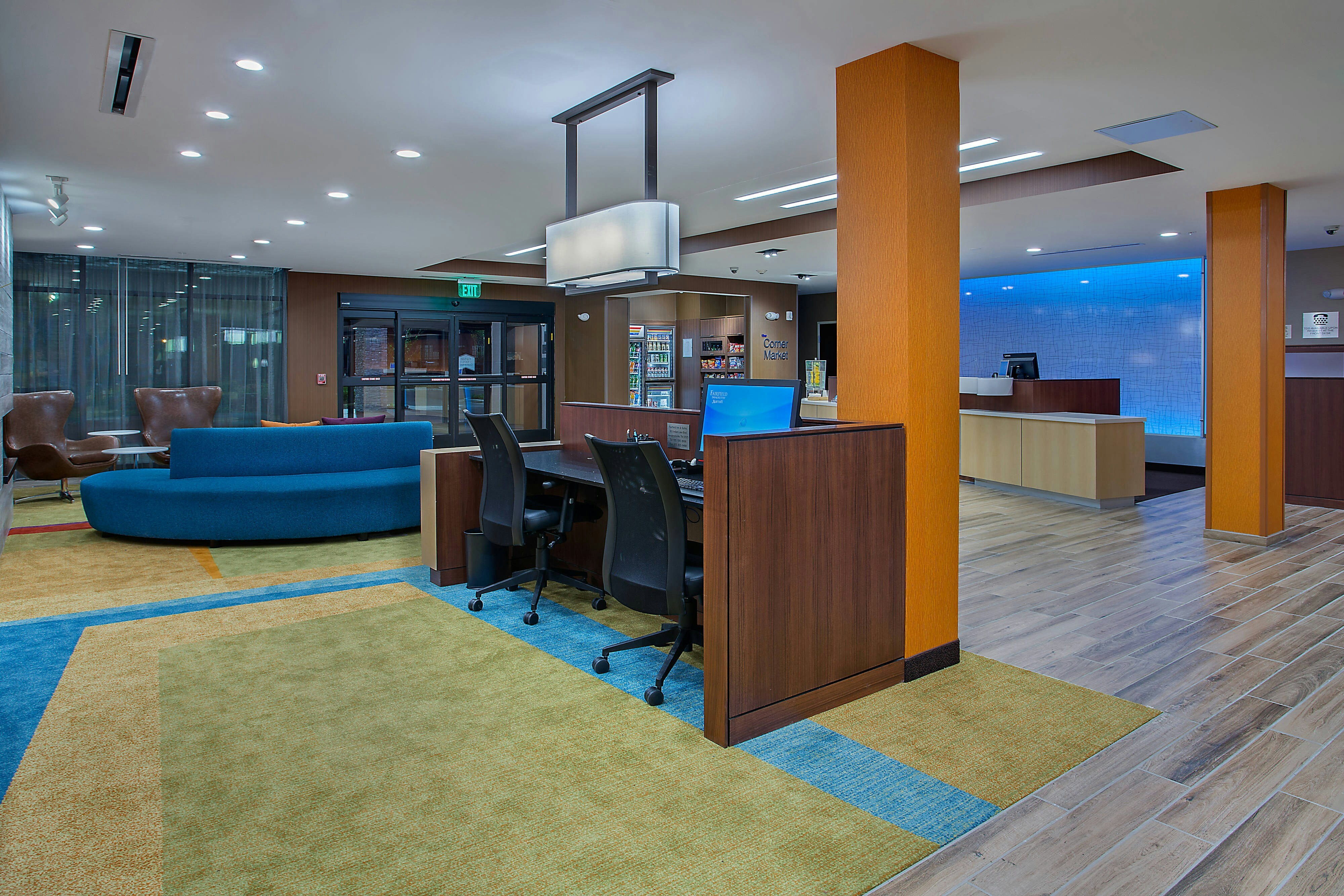 Lobby at Fairfield Inn And Suites Nashville Hendersonville, HENDERSONVILLE - TN