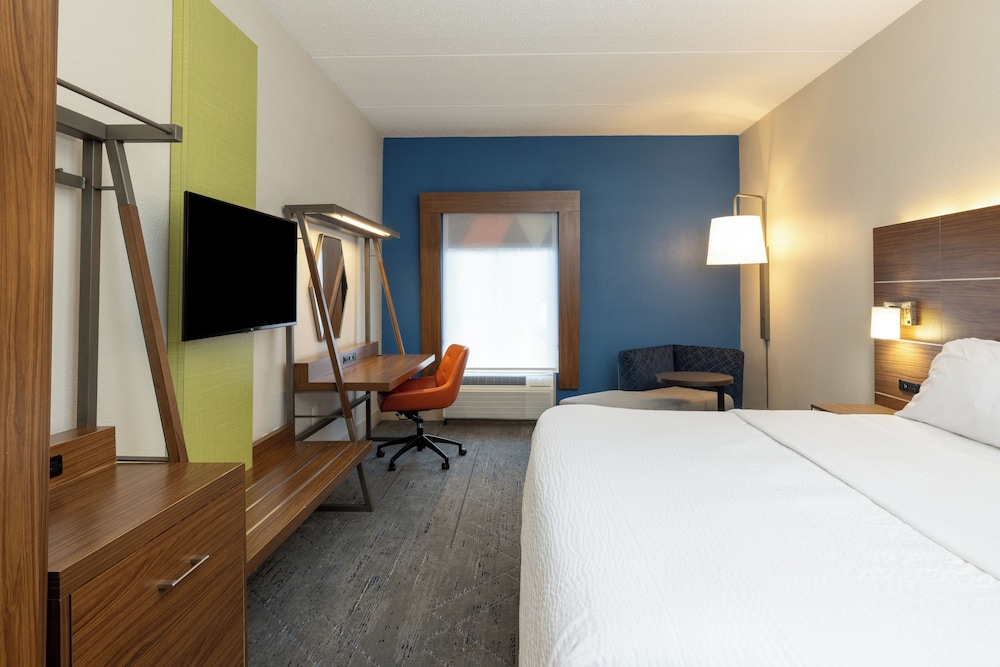 جناح بسرير كينج بغرفة نوم واحدة مع أريكة، Holiday Inn Express Charleston US Hwy 17 & I-526 3/7
