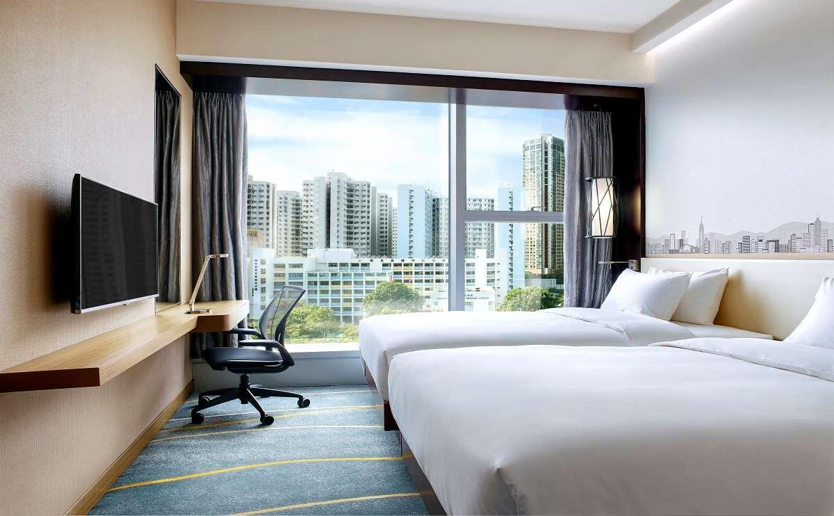 GUEST ROOM, TWIN BEDS, GARDEN VIEW
