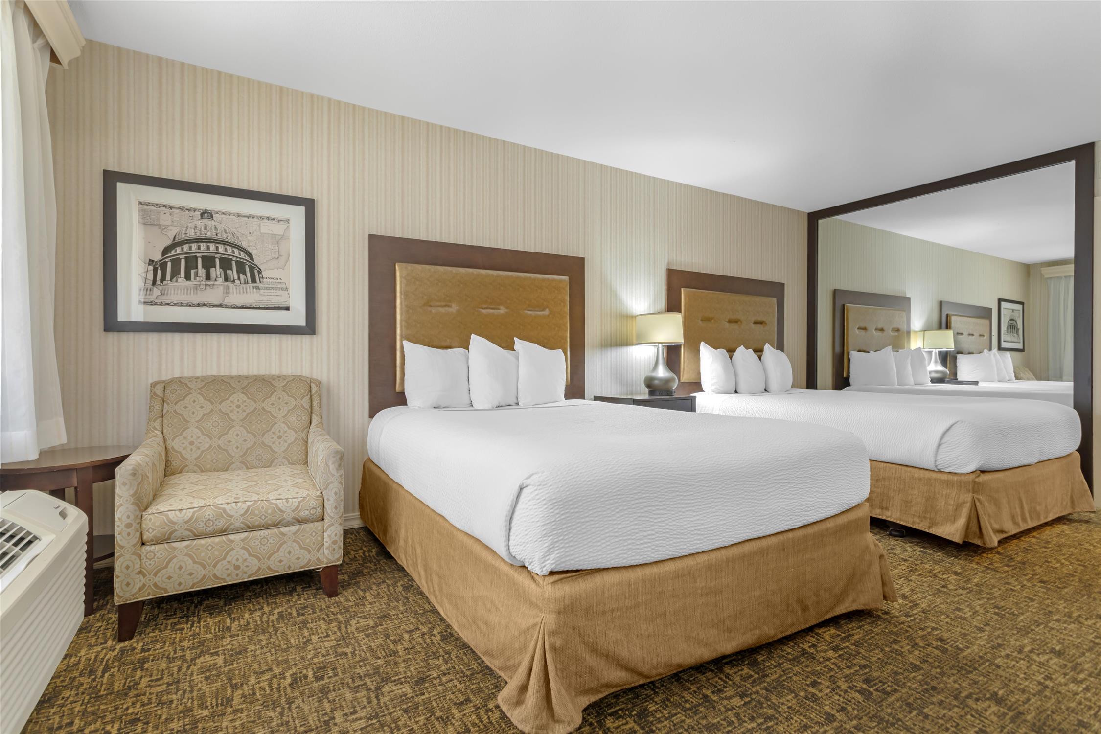 غرفة بسريرين كوين، Best Western Plus Big America 4/6