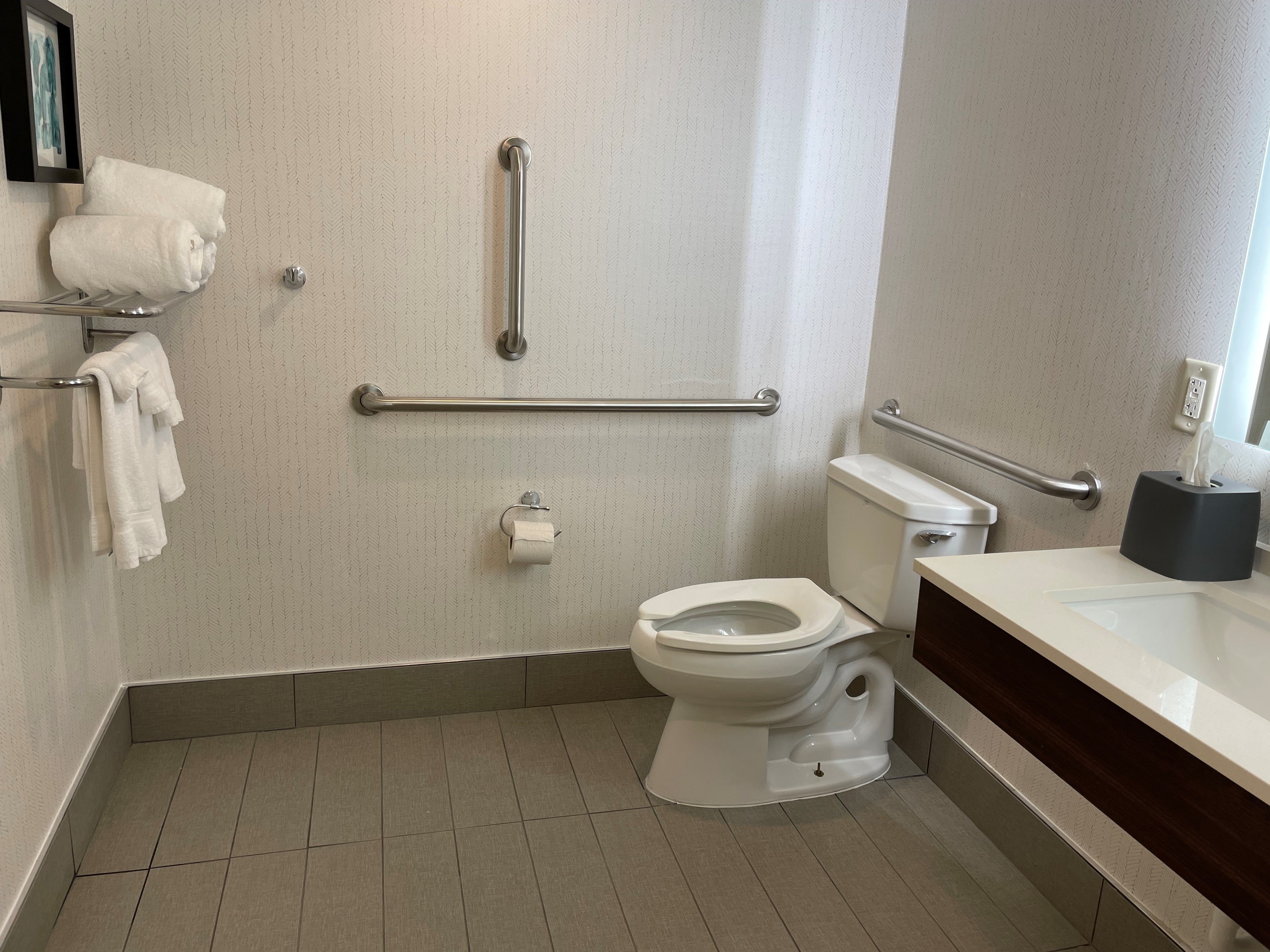 غرفة بسرير كينج لذوي الإعاقة، Holiday Inn Lansdale 2/4