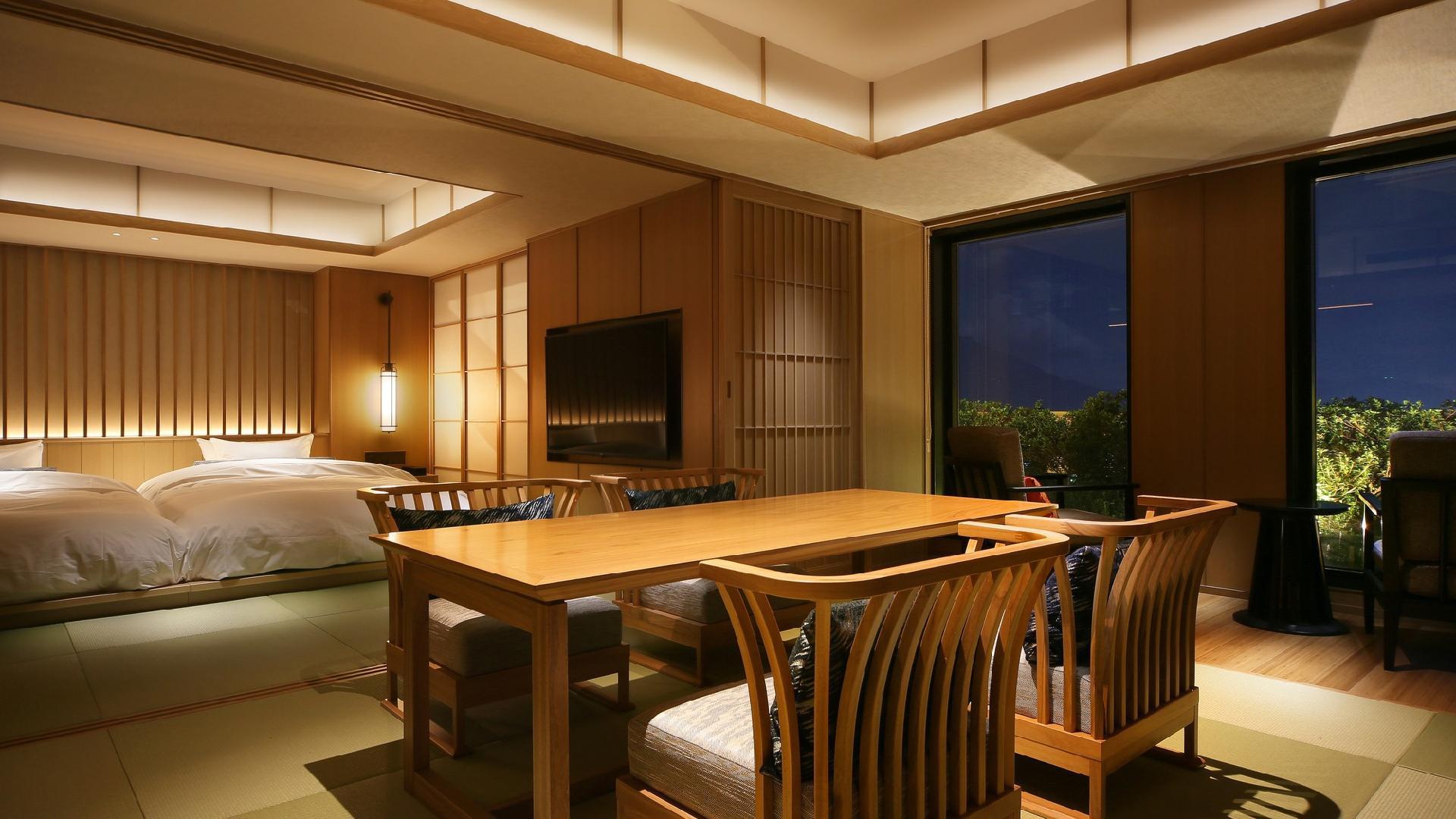 Japanese Western, Japanese, Garden, Suite