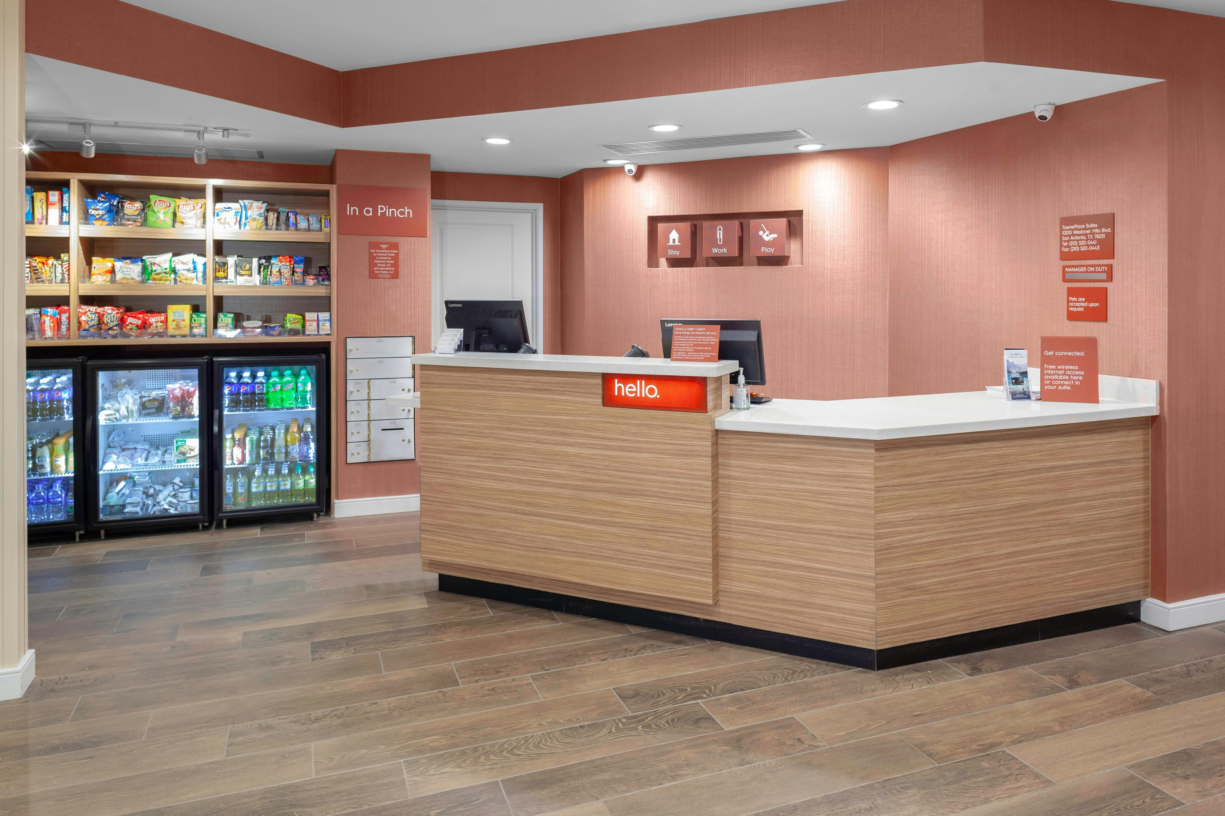 Lobby at Towneplace Suites By Marriott San Antonio Westover Hills, SAN ANTONIO - TX