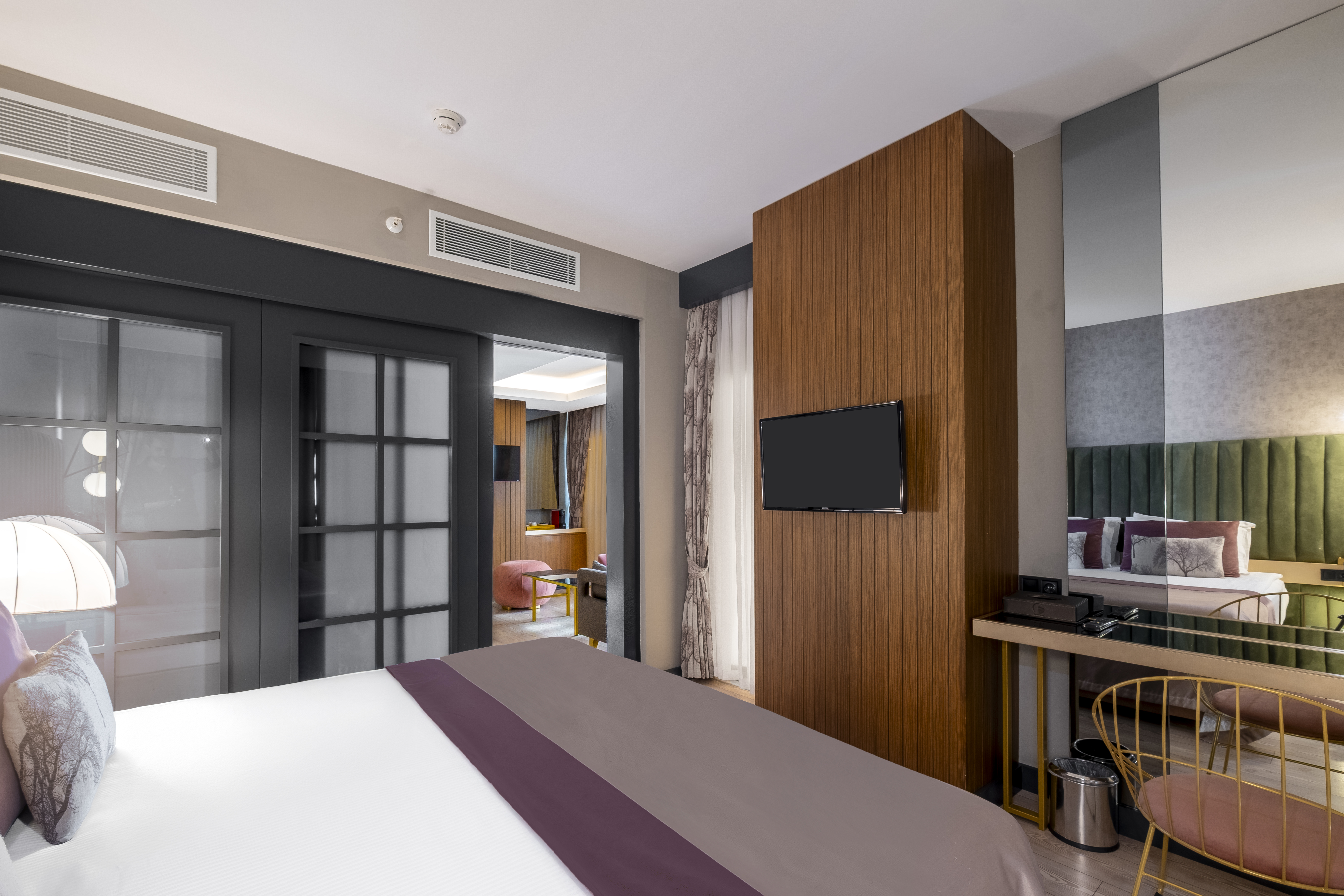 Room, Double Bed, Land View