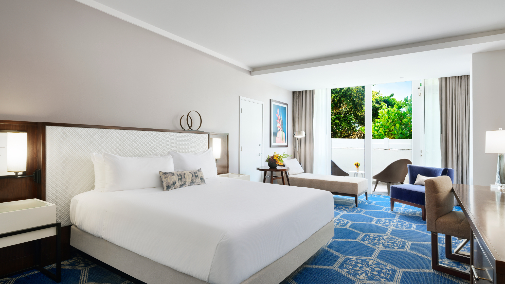 Fairmont, King Bed, Patio, Grand Tower