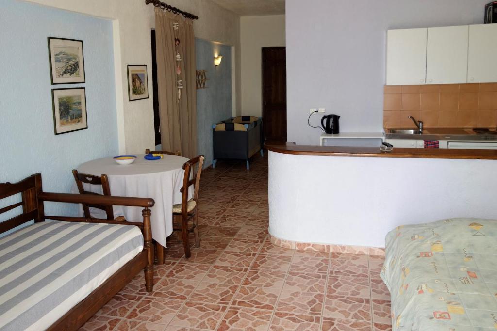 Lobby at Cretan Village Hotel Apartments, AGIOS NIKOLAOS