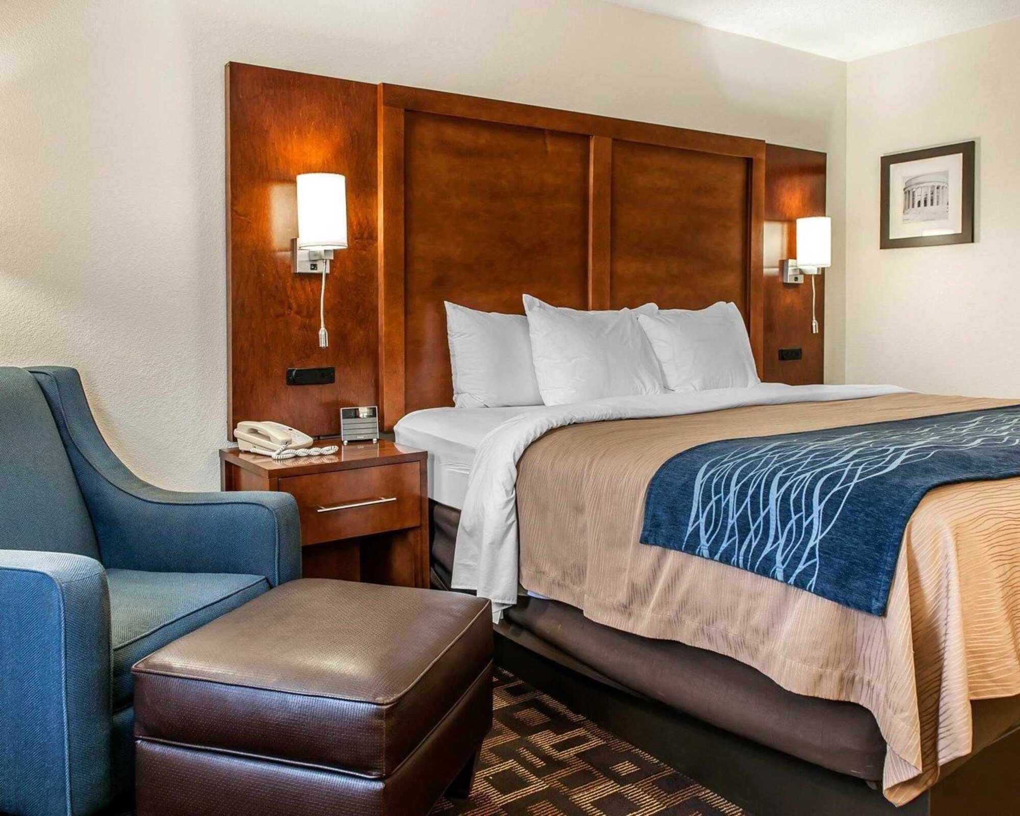 غرفة قياسية بسرير كينج، Comfort Inn Marion 5/6