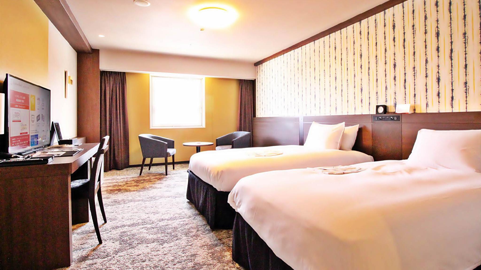 Hollywood, Standard, Twin Beds, Smoking