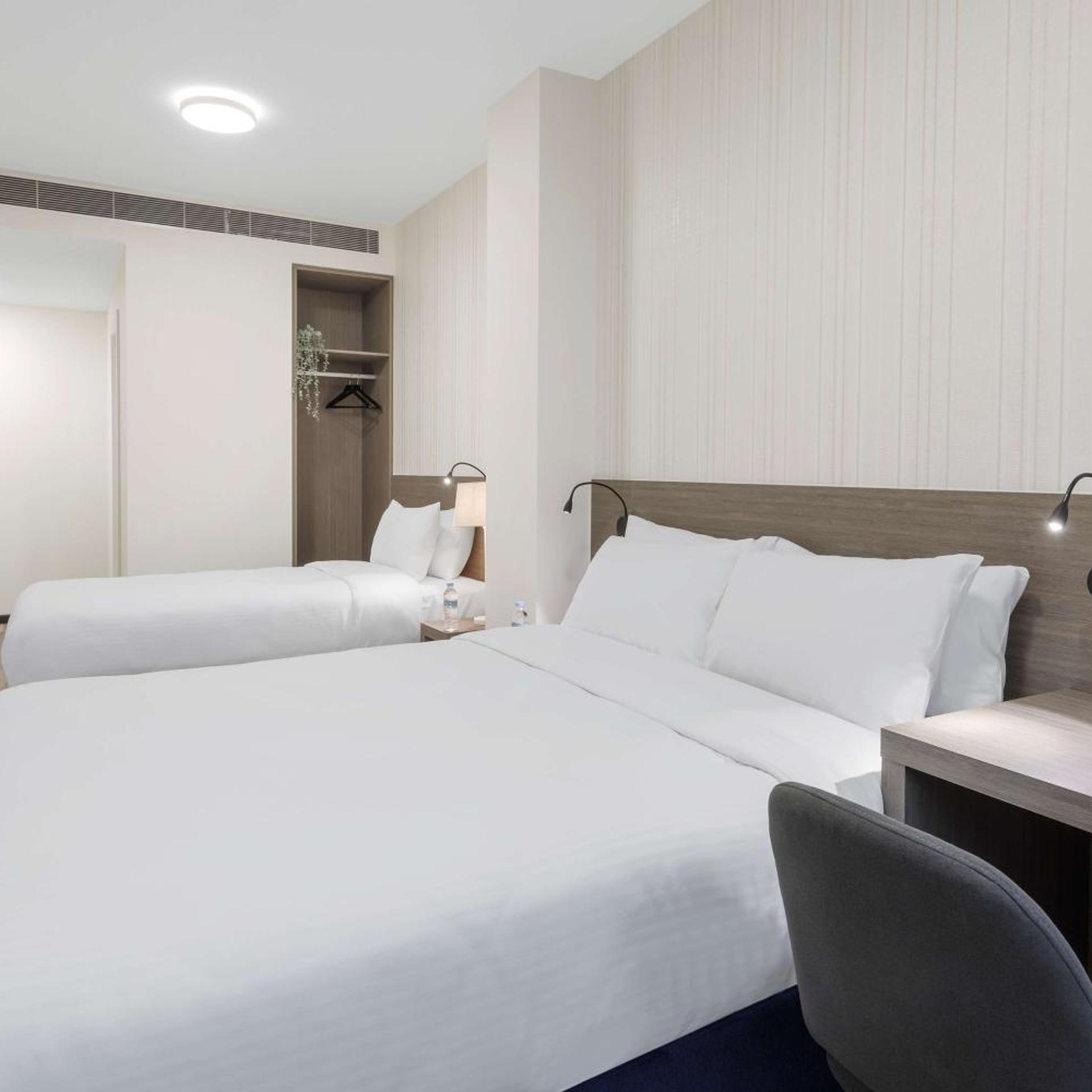غرفة تنفيذية بسرير فردي وسرير كوين بإطلالة على المدينة، Best Western Queen Victoria Market Hotel 4/11