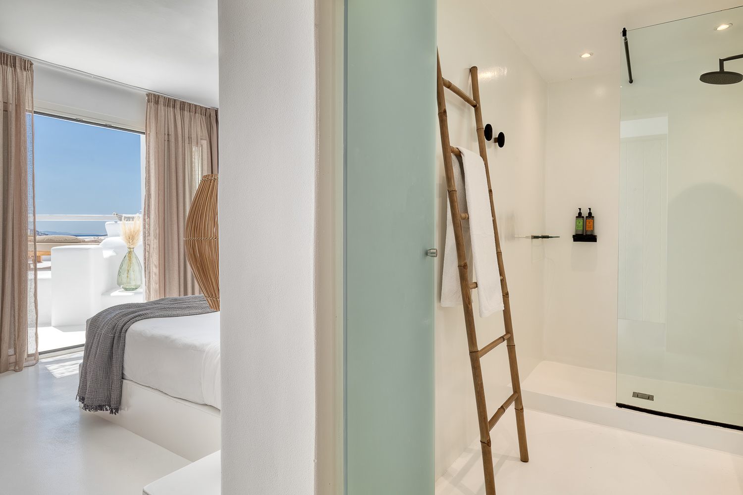 غرفة ديلوكس بسرير مزدوج أو سريرين منفصلين بجاكوزي، Rocabella Hotel 7/8