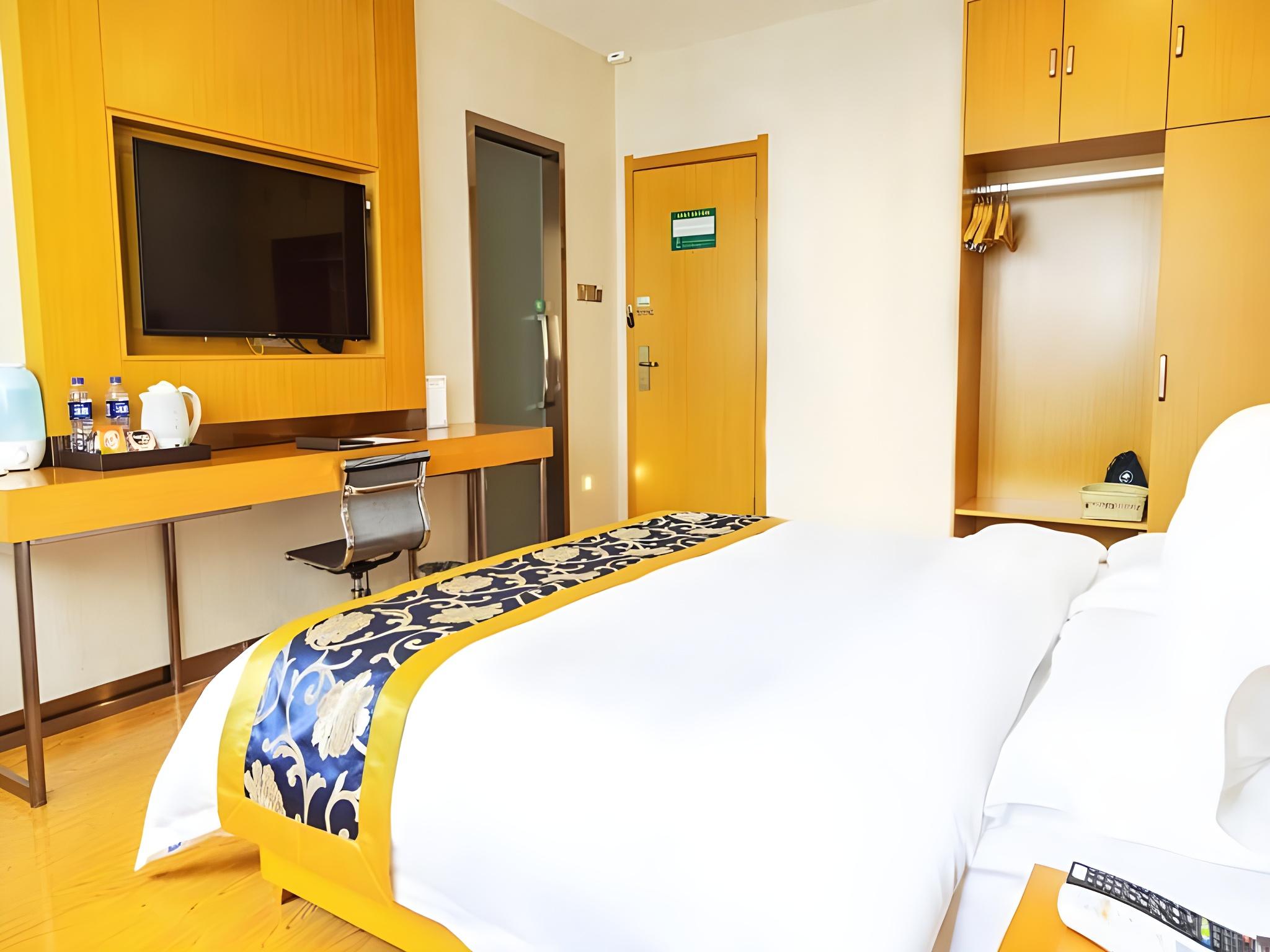 غرفة سوبيريور بسرير كينج وسرير كوين، GreenTree Inn Xi an Ming City Wall Northwest Dafengqing Road Business Hotel 2/2
