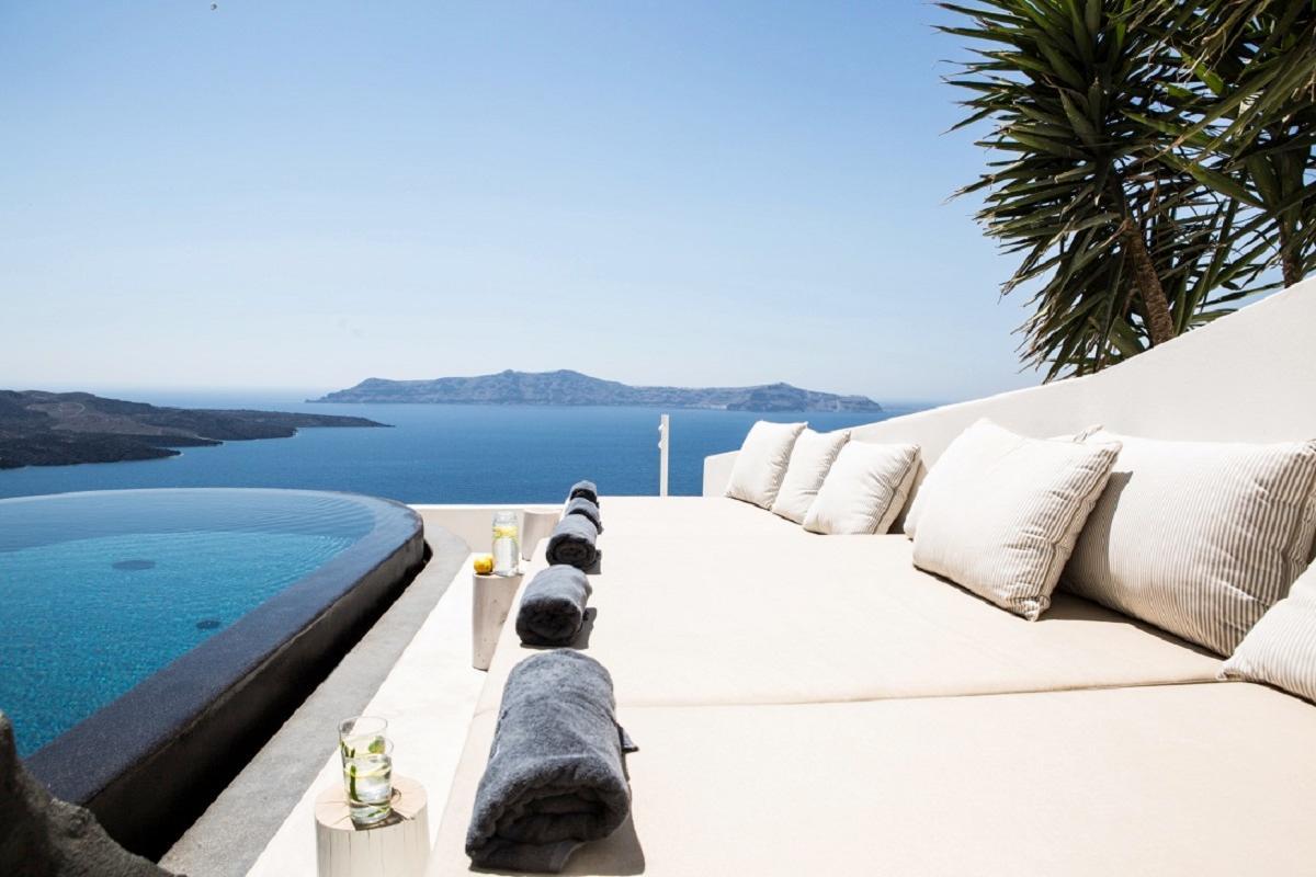 Junior Suite, Caldera and Sea View