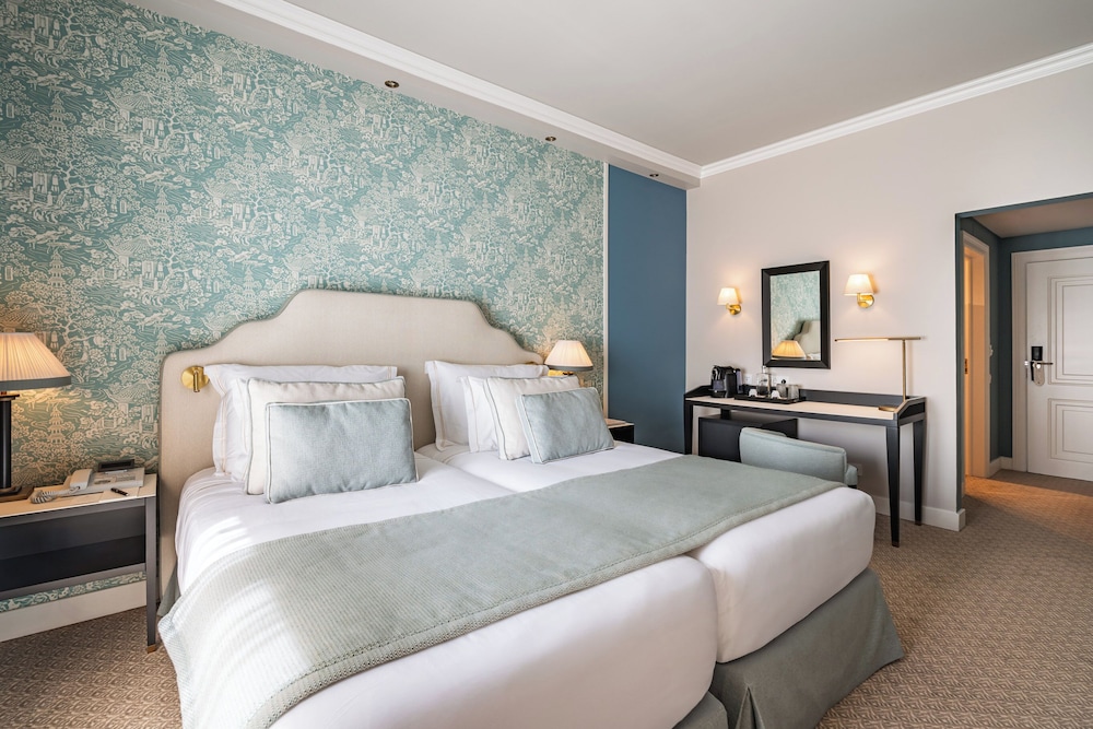 غرفة ديلوكس بسرير مزدوج أو سريرين منفصلين، Hotel Senhora Da Guia 2/4