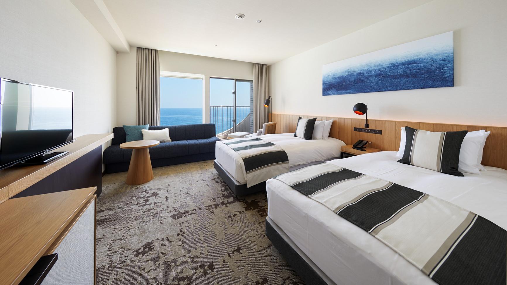 Ocean, Premium, 2 Beds, with Extra Bed, Top Floor