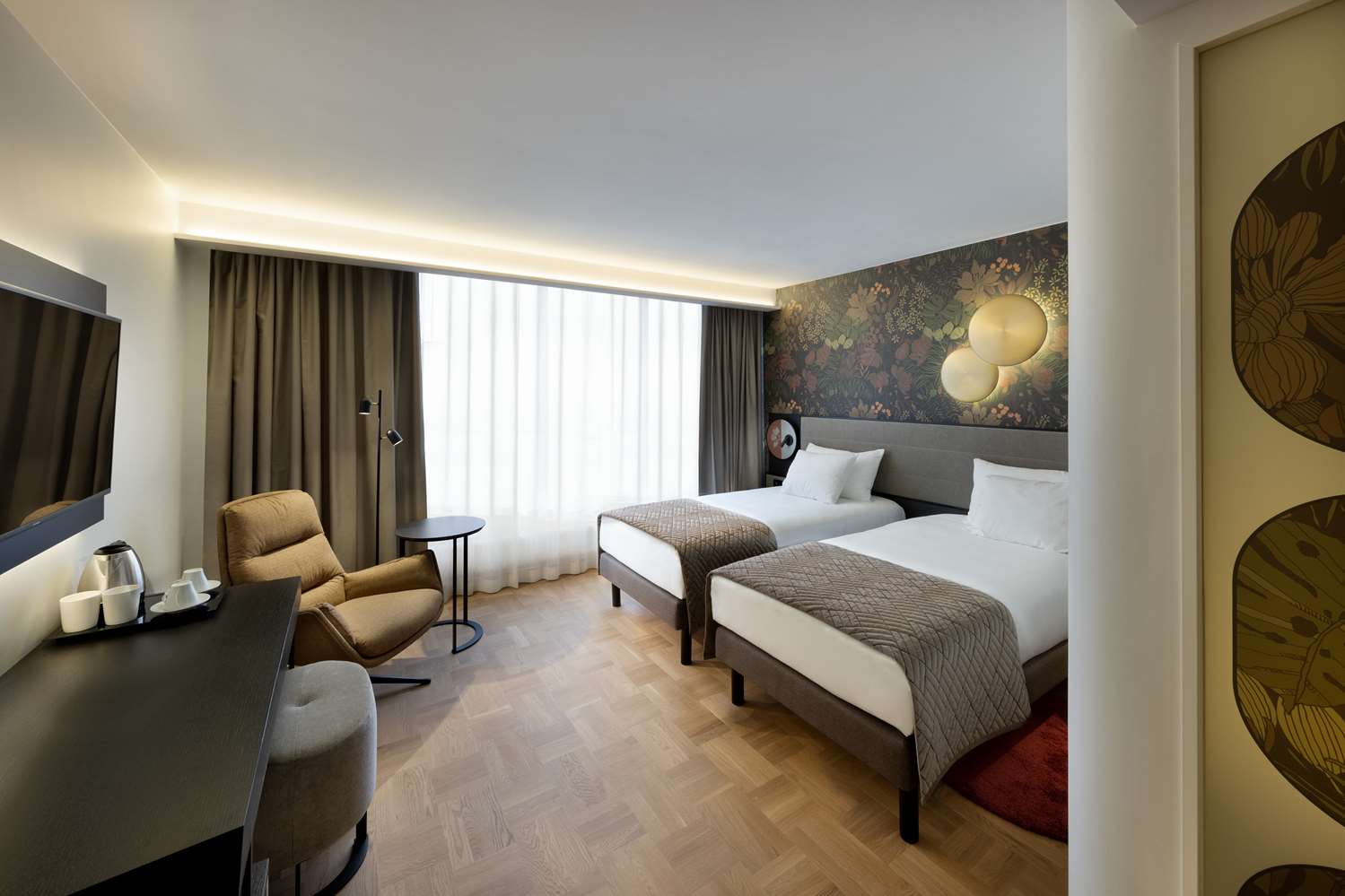 Standard, Twin Beds