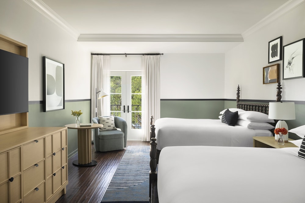 Premium, 2 Double Beds, French Balcony, Balcony