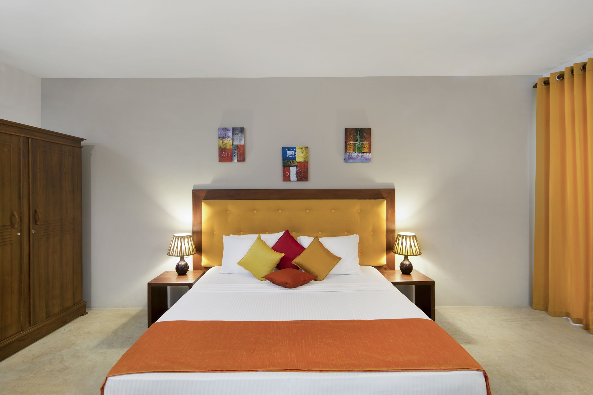 Deluxe, Double Bed, Balcony, Garden Area