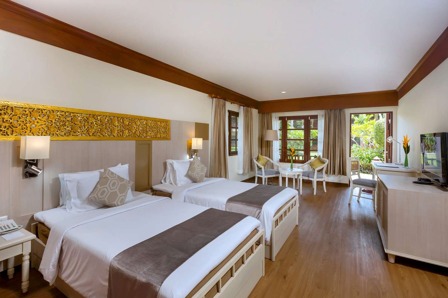 Deluxe, Twin Beds, Garden View, Villa Wing