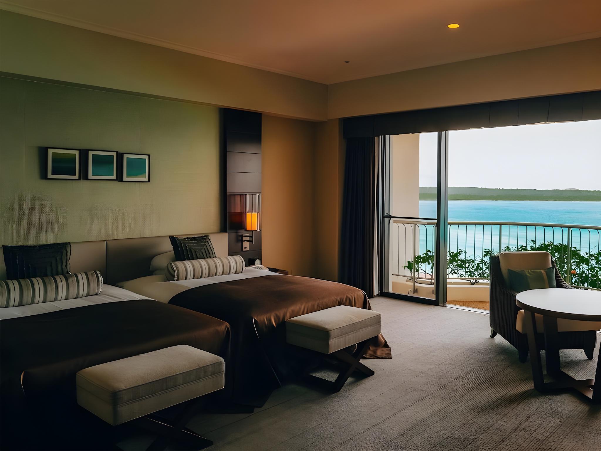 Grand, Twin Beds, Coral Wing