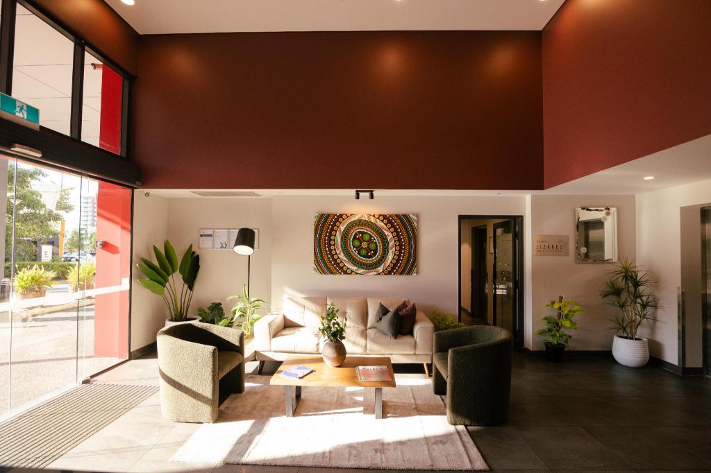 Lobby at H on Mitchell Apartment Hotel, DARWIN