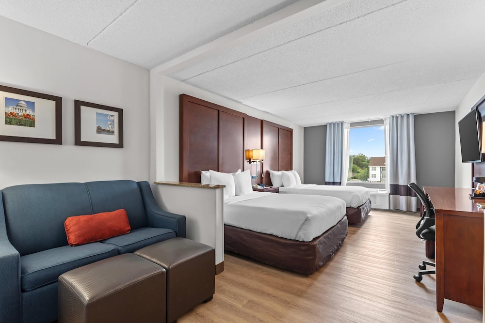 Suite, 2 Queen Beds, Sofa