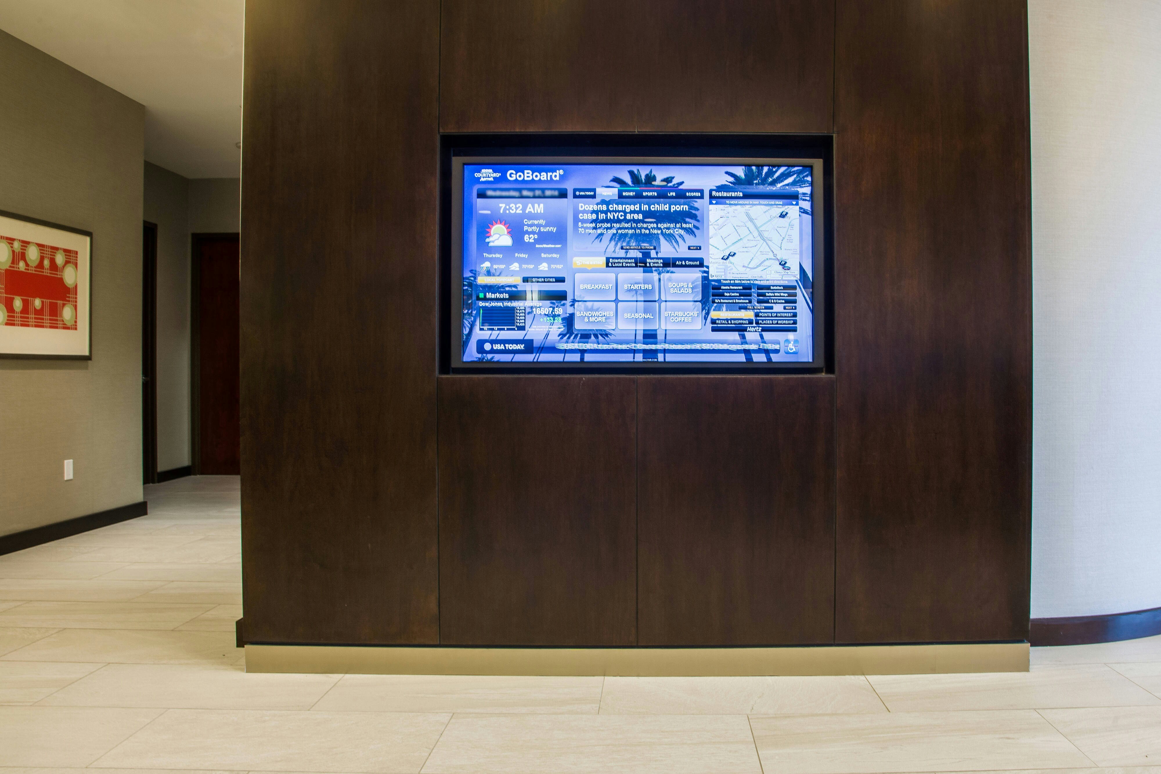 Lobby at Courtyard By Marriott Culver City Los Angeles, CULVER CITY - CA