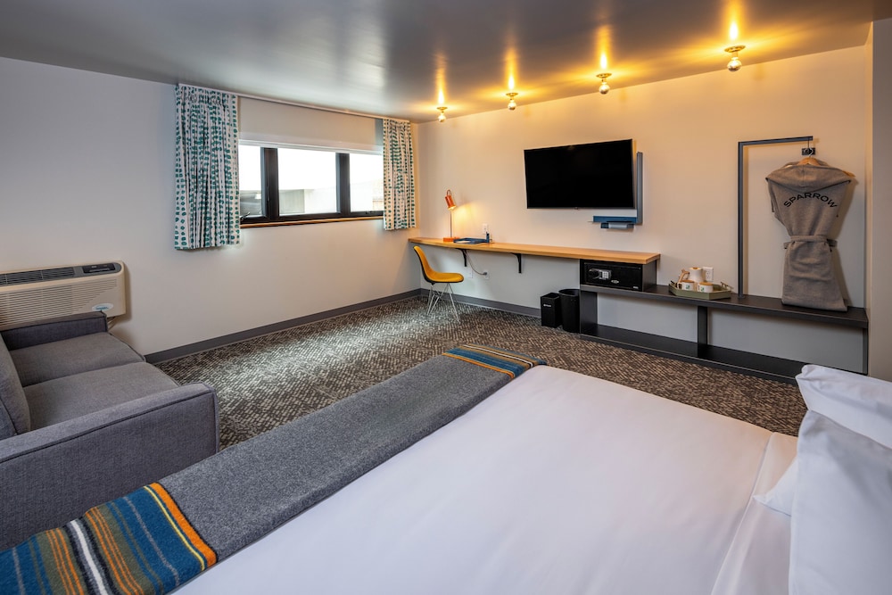 Studio, King Bed, Sofa