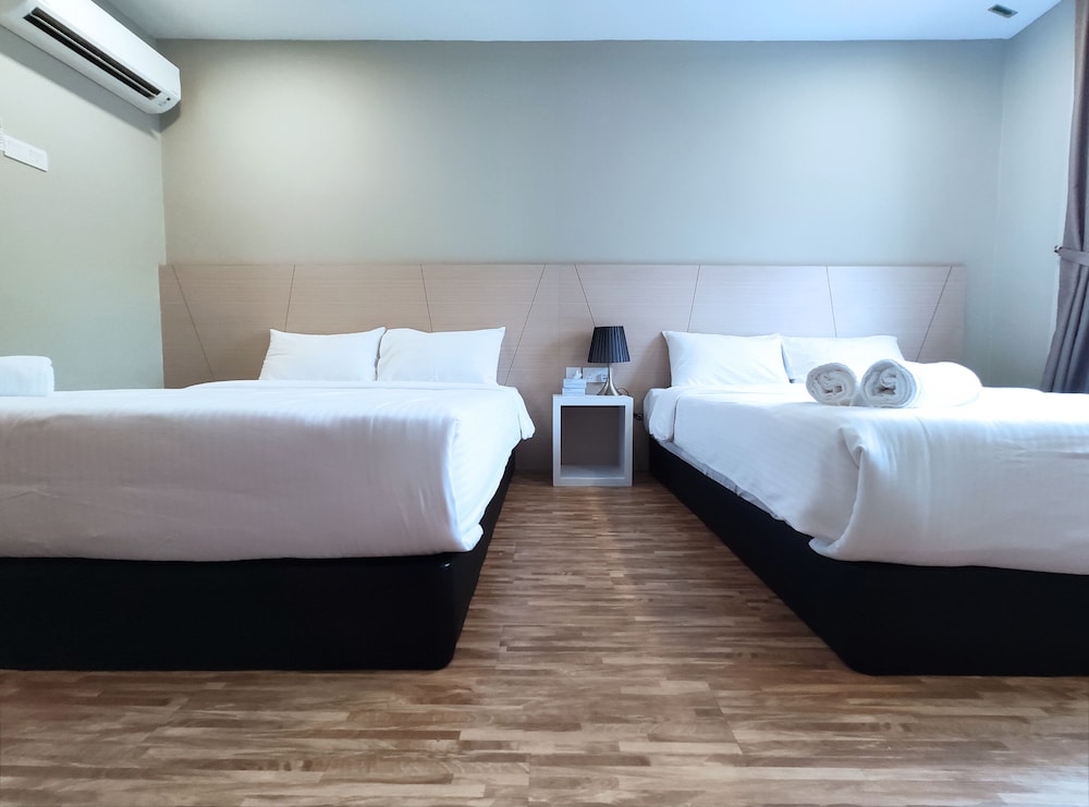 غرفة عائلية بسريرين مزدوجين، Princess Hotel Pontian 4/5