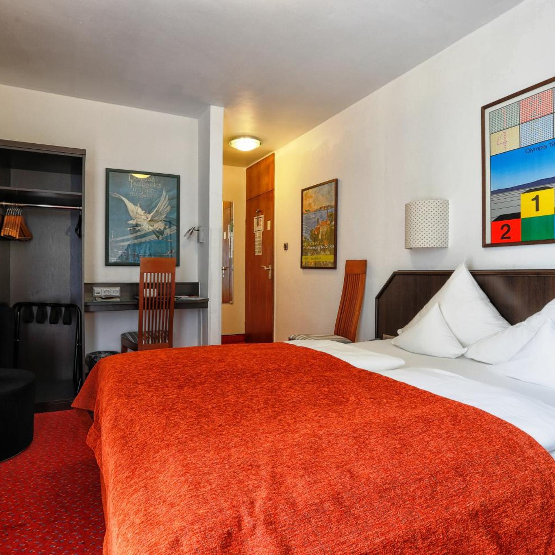 غرفة كومفورت بسرير كينج، Hotel Nymphenburg City 6/10