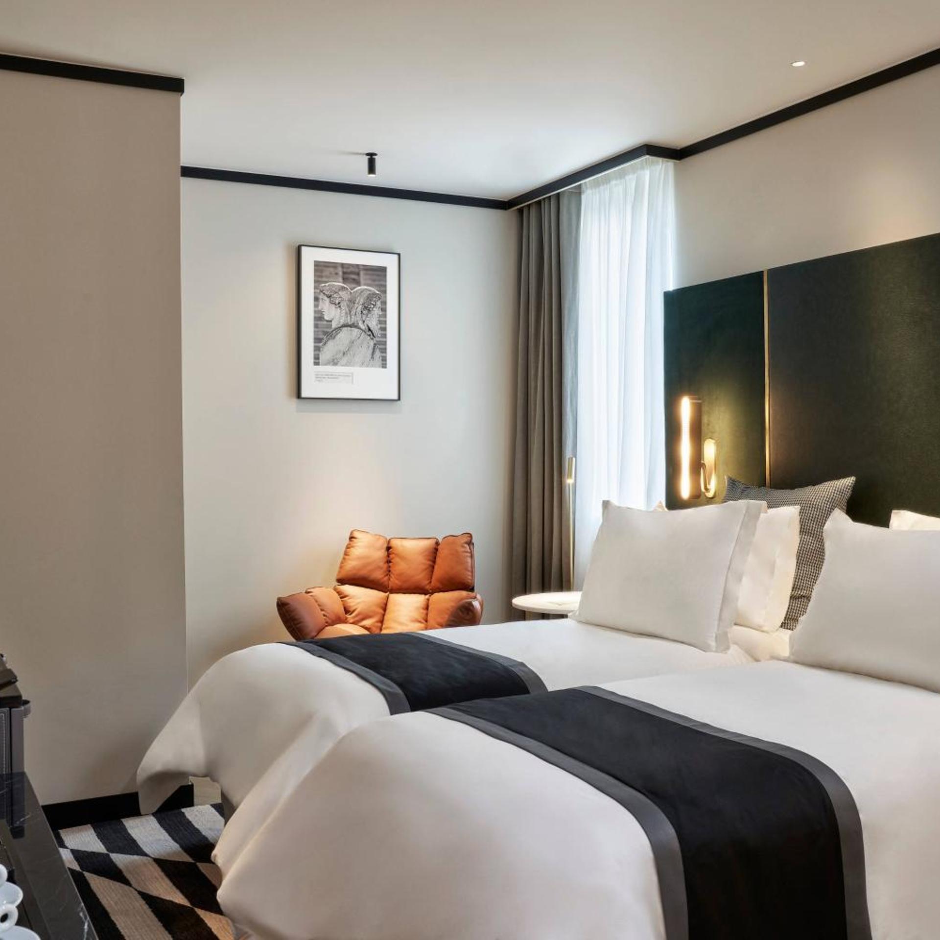 Guest Room, Standard, Twin Beds, Partial View