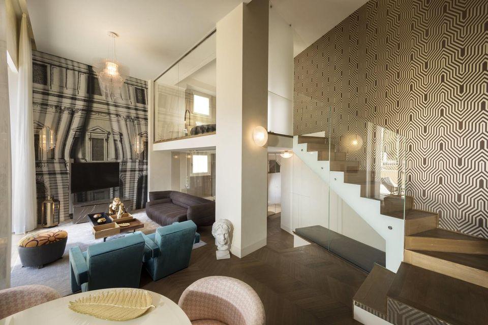 Panoramic, Suite, King Bed, Colosseum View, Ground Floor