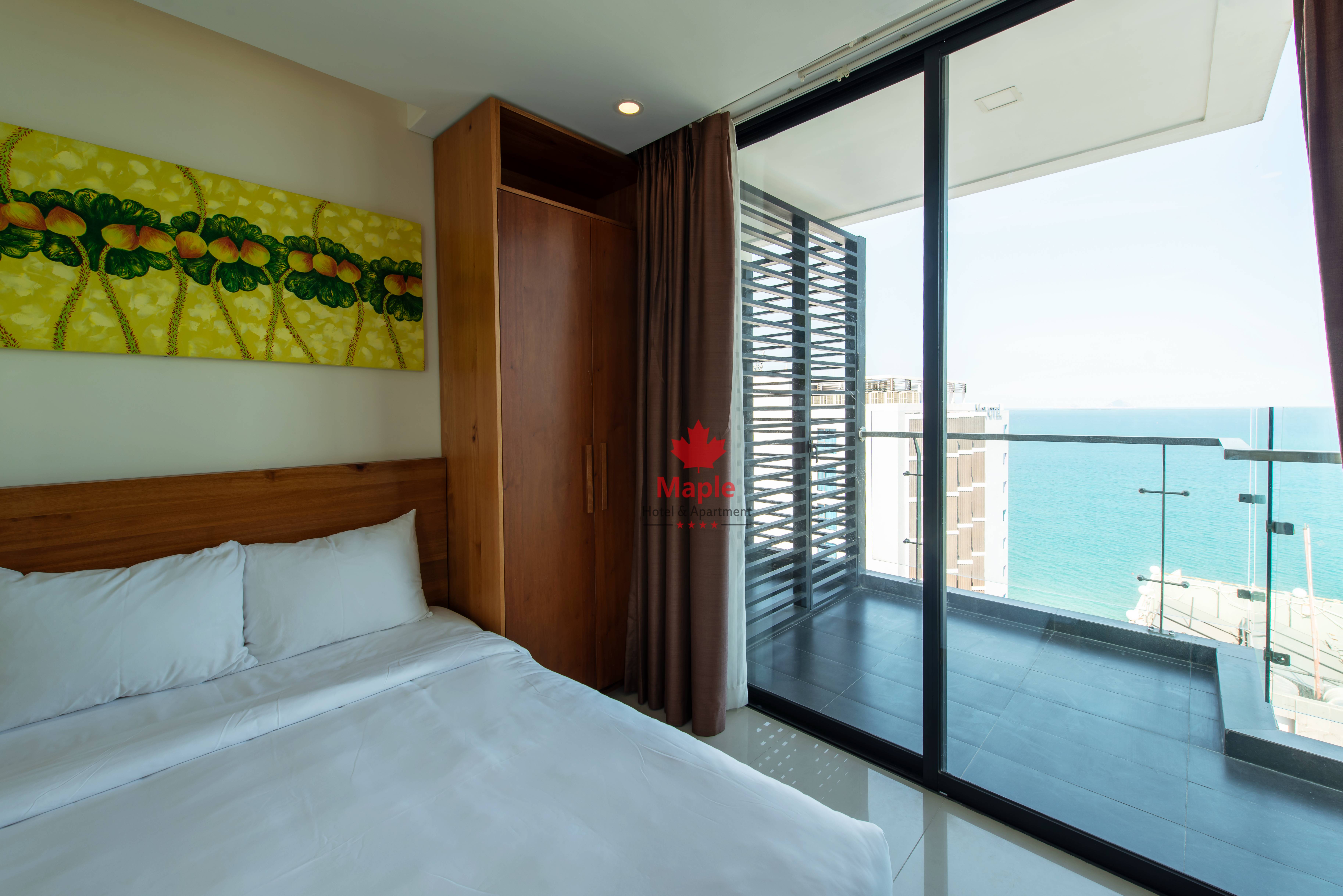 شقة بإطلالة على البحر بـ3 غرف نوم، Maple Hotel Apartment 2/5