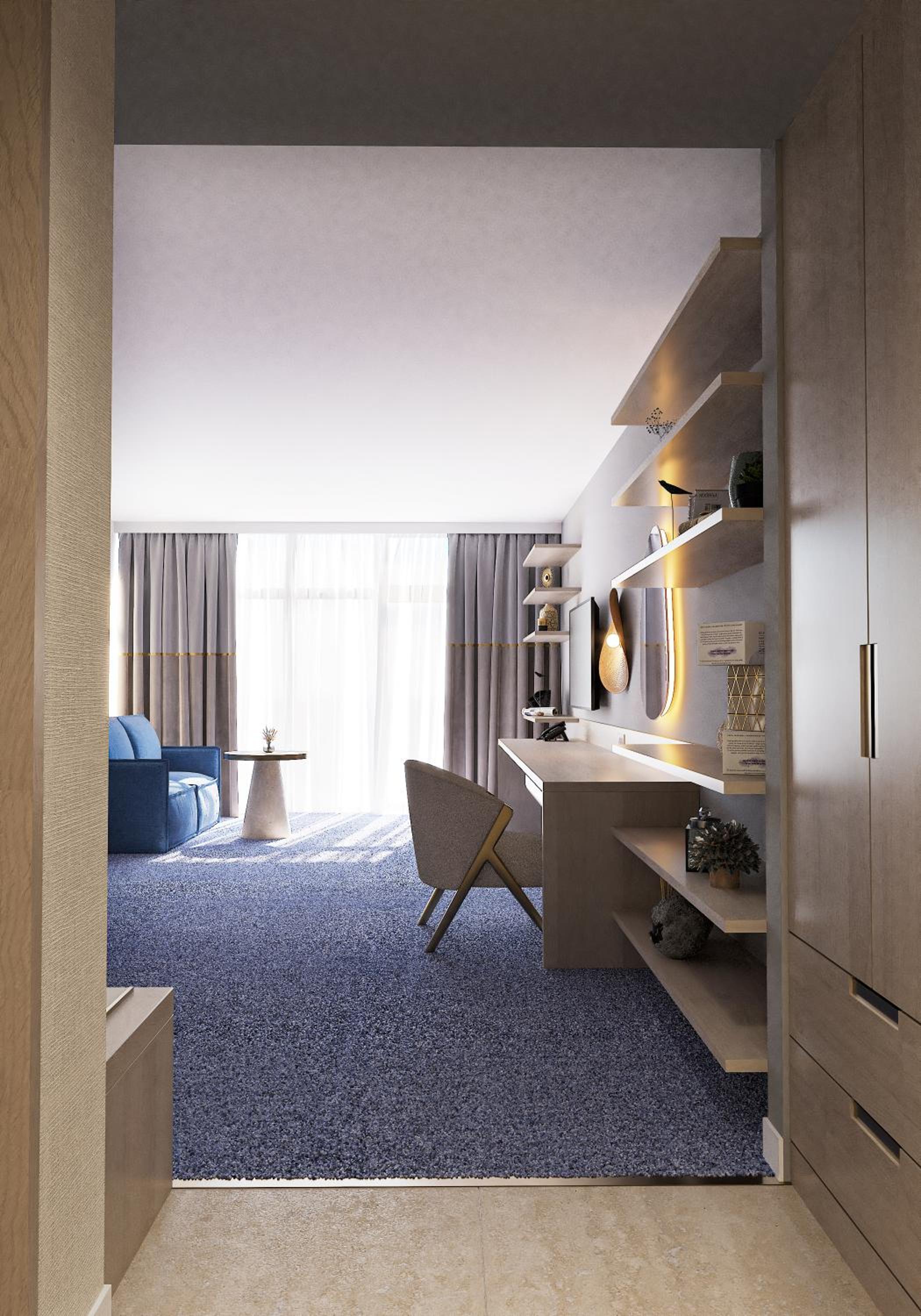 1 Bedroom, Deluxe, Apartment, Caesar Palace 3/5