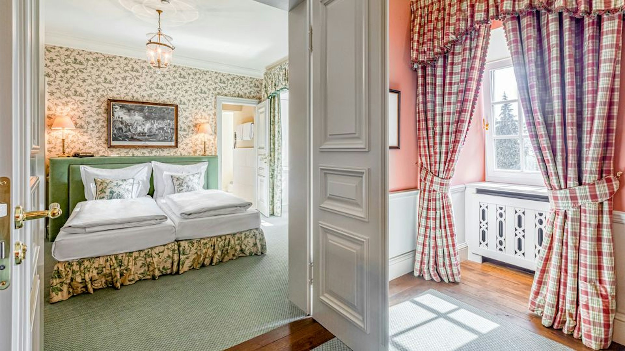 جناح جونيور ديلوكس بمنطقة جلوس، WALD AND SCHLOSSHOTEL FRIEDRICHSRUHE 2/3